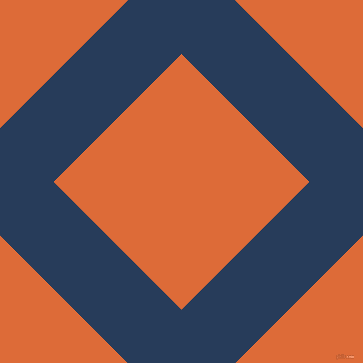 45/135 degree angle diagonal checkered chequered lines, 154 pixel lines width, 367 pixel square size, Catalina Blue and Sorbus plaid checkered seamless tileable