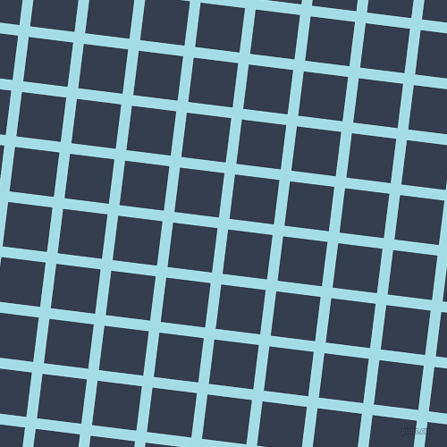 83/173 degree angle diagonal checkered chequered lines, 12 pixel lines width, 50 pixel square size, Charlotte and Cloud Burst plaid checkered seamless tileable