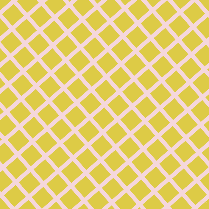 41/131 degree angle diagonal checkered chequered lines, 14 pixel line width, 52 pixel square size, Cherub and Confetti plaid checkered seamless tileable