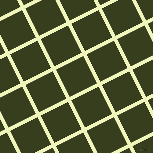27/117 degree angle diagonal checkered chequered lines, 12 pixel lines width, 100 pixel square size, Chiffon and Turtle Green plaid checkered seamless tileable