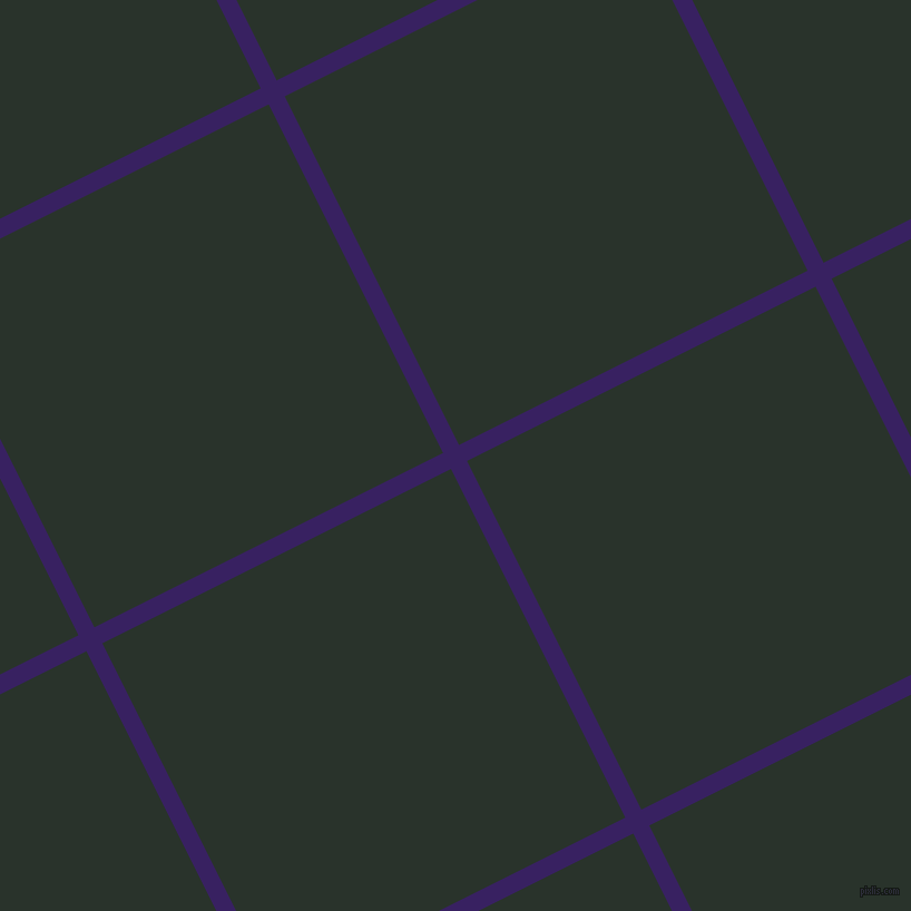 27/117 degree angle diagonal checkered chequered lines, 16 pixel line width, 350 pixel square size, Christalle and Gordons Green plaid checkered seamless tileable