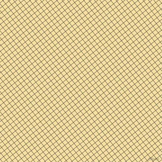 39/129 degree angle diagonal checkered chequered lines, 1 pixel line width, 13 pixel square size, Clinker and Buttermilk plaid checkered seamless tileable