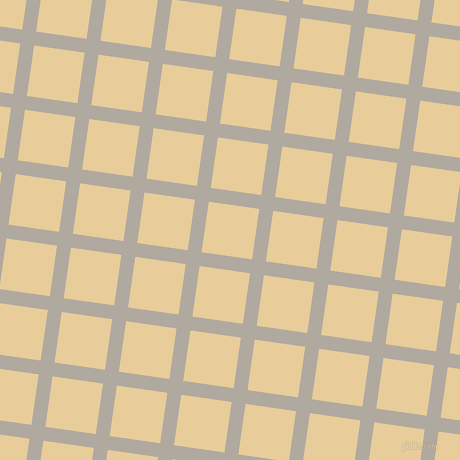 82/172 degree angle diagonal checkered chequered lines, 14 pixel lines width, 51 pixel square size, Cloudy and Chamois plaid checkered seamless tileable