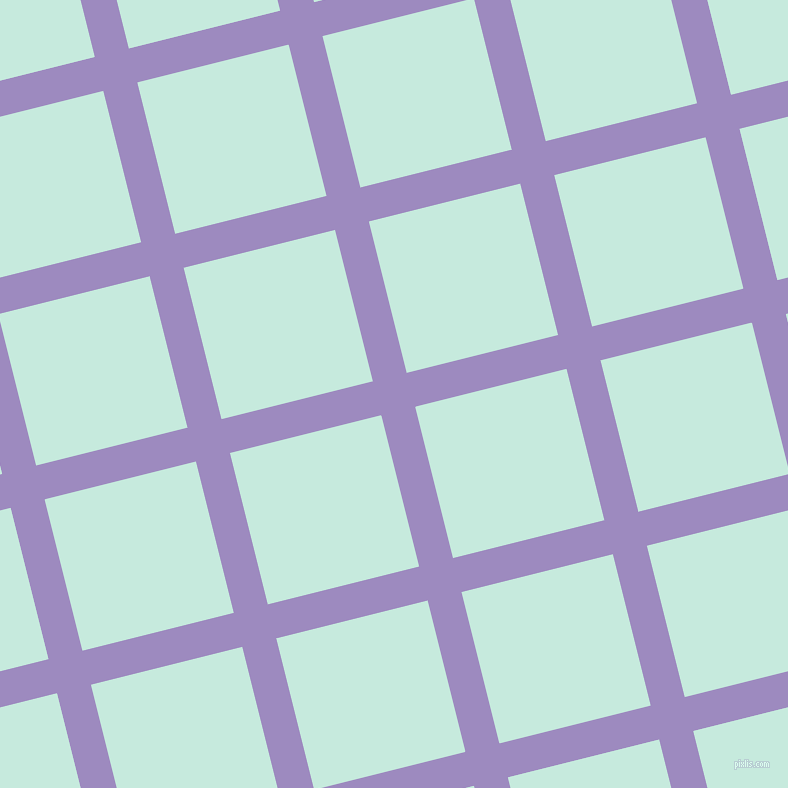14/104 degree angle diagonal checkered chequered lines, 35 pixel lines width, 156 pixel square sizeCold Purple and Mint Tulip plaid checkered seamless tileable