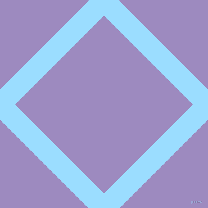 45/135 degree angle diagonal checkered chequered lines, 69 pixel line width, 405 pixel square size, Columbia Blue and Cold Purple plaid checkered seamless tileable