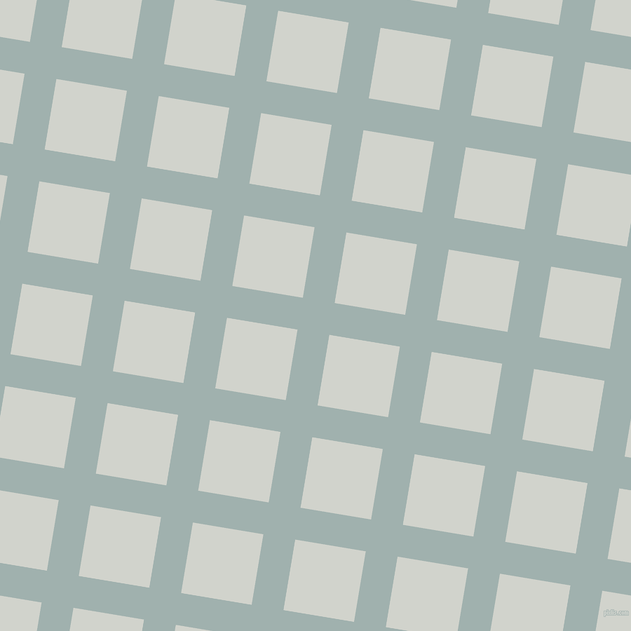 81/171 degree angle diagonal checkered chequered lines, 46 pixel lines width, 102 pixel square size, Conch and Grey Nurse plaid checkered seamless tileable
