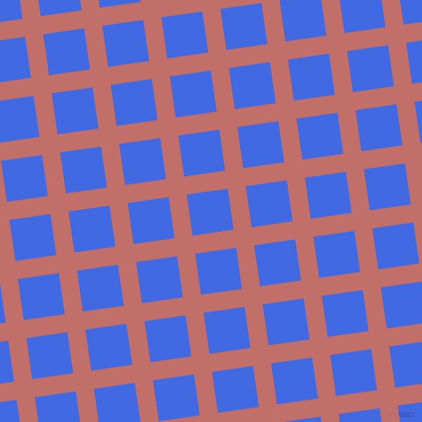 8/98 degree angle diagonal checkered chequered lines, 26 pixel lines width, 59 pixel square sizeContessa and Royal Blue plaid checkered seamless tileable