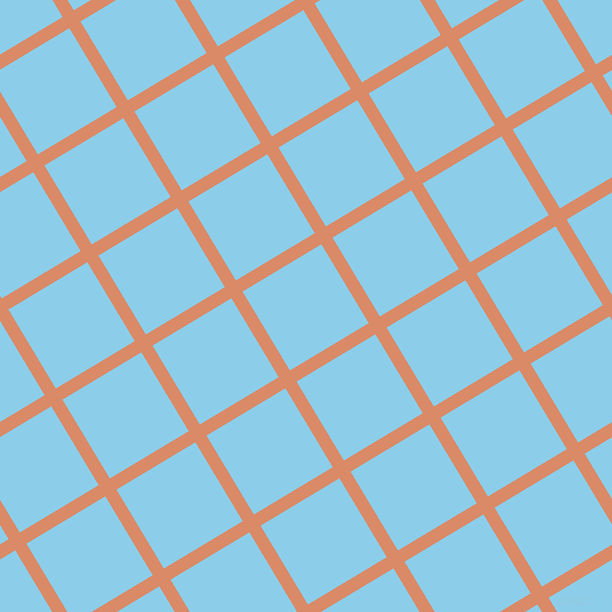 31/121 degree angle diagonal checkered chequered lines, 13 pixel lines width, 92 pixel square size, Copper and Anakiwa plaid checkered seamless tileable