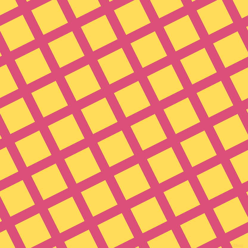 27/117 degree angle diagonal checkered chequered lines, 32 pixel lines width, 92 pixel square size, Cranberry and Mustard plaid checkered seamless tileable