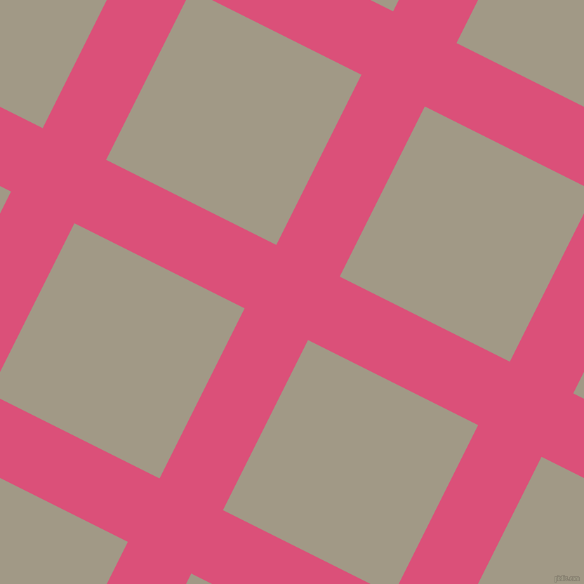 63/153 degree angle diagonal checkered chequered lines, 101 pixel line width, 271 pixel square size, Cranberry and Nomad plaid checkered seamless tileable