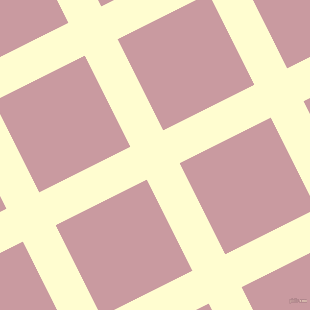 27/117 degree angle diagonal checkered chequered lines, 75 pixel lines width, 208 pixel square size, Cream and Careys Pink plaid checkered seamless tileable