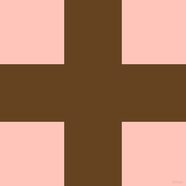 checkered chequered horizontal vertical lines, 192 pixel lines width, 428 pixel square size, Dark Brown and Your Pink plaid checkered seamless tileable