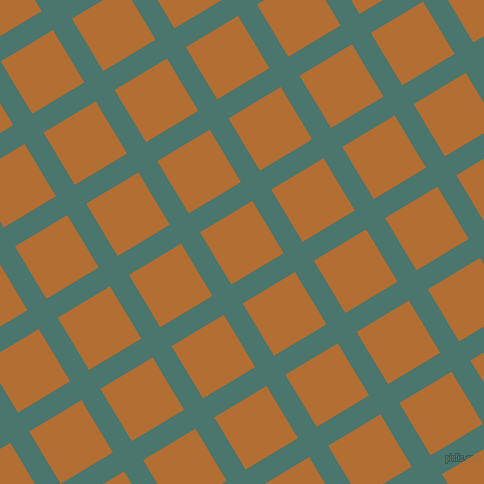 31/121 degree angle diagonal checkered chequered lines, 22 pixel lines width, 61 pixel square size, Dark Green Copper and Reno Sand plaid checkered seamless tileable