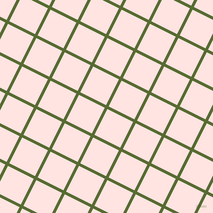 63/153 degree angle diagonal checkered chequered lines, 10 pixel lines width, 99 pixel square size, Dark Olive Green and Misty Rose plaid checkered seamless tileable