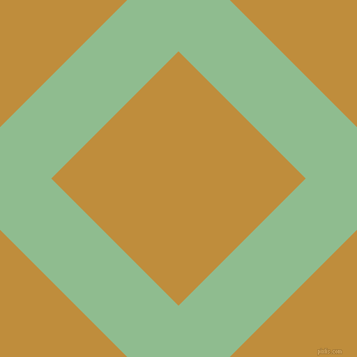 45/135 degree angle diagonal checkered chequered lines, 104 pixel line width, 258 pixel square size, Dark Sea Green and Pizza plaid checkered seamless tileable