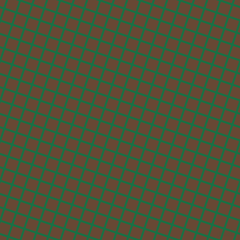 72/162 degree angle diagonal checkered chequered lines, 4 pixel lines width, 22 pixel square size, Dark Spring Green and Jambalaya plaid checkered seamless tileable