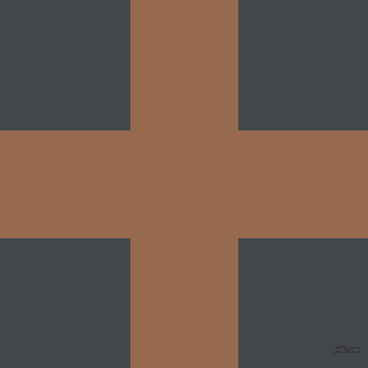 checkered chequered horizontal vertical lines, 152 pixel line width, 367 pixel square size, Dark Tan and Steel Grey plaid checkered seamless tileable