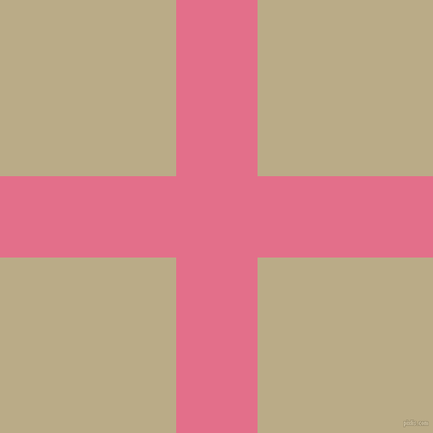 checkered chequered horizontal vertical lines, 115 pixel lines width, 497 pixel square size, Deep Blush and Pavlova plaid checkered seamless tileable