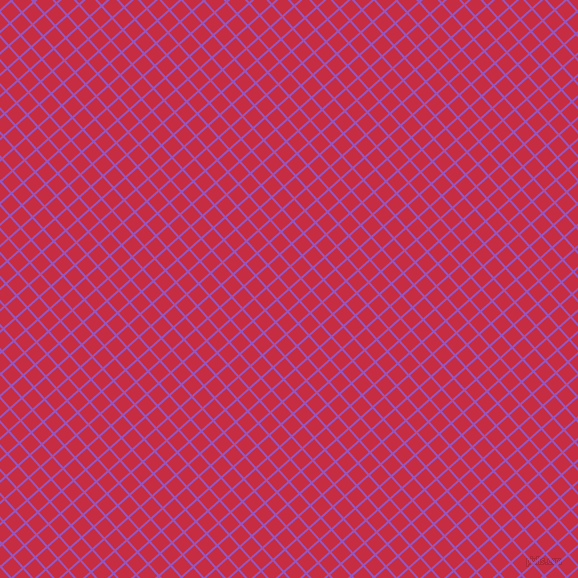42/132 degree angle diagonal checkered chequered lines, 2 pixel lines width, 14 pixel square size, Deep Lilac and Brick Red plaid checkered seamless tileable