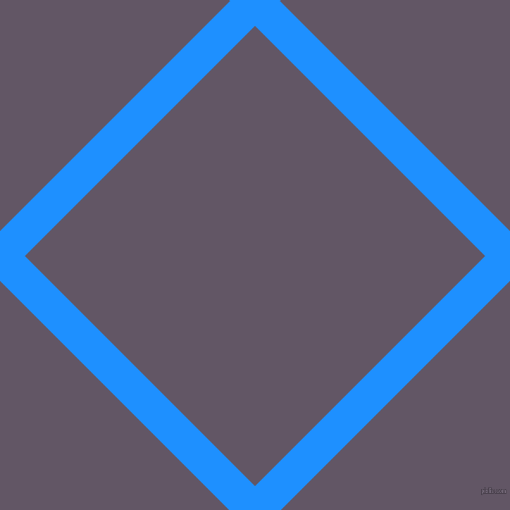 45/135 degree angle diagonal checkered chequered lines, 50 pixel lines width, 462 pixel square size, Dodger Blue and Fedora plaid checkered seamless tileable
