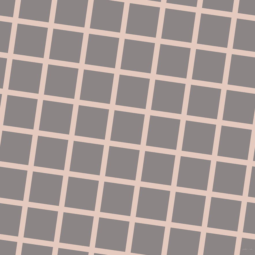 82/172 degree angle diagonal checkered chequered lines, 19 pixel line width, 106 pixel square size, Dust Storm and Suva Grey plaid checkered seamless tileable