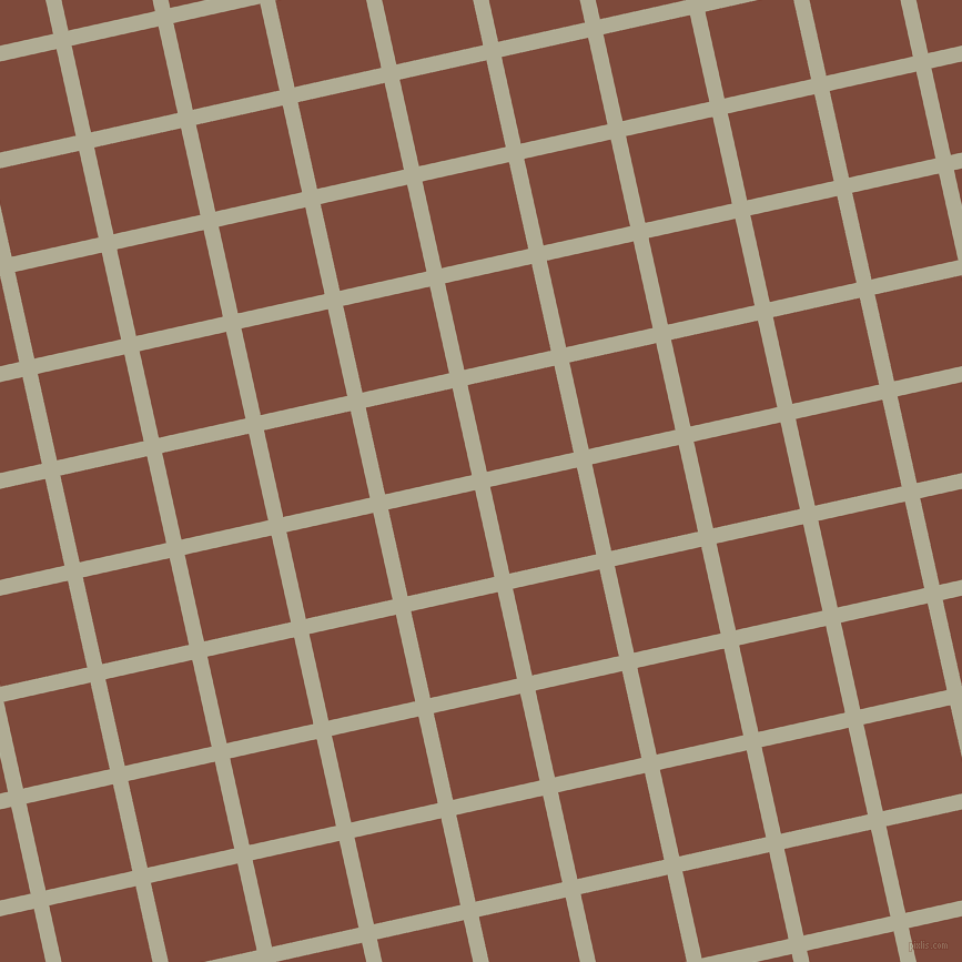 13/103 degree angle diagonal checkered chequered lines, 14 pixel line width, 80 pixel square size, Eagle and Nutmeg plaid checkered seamless tileable