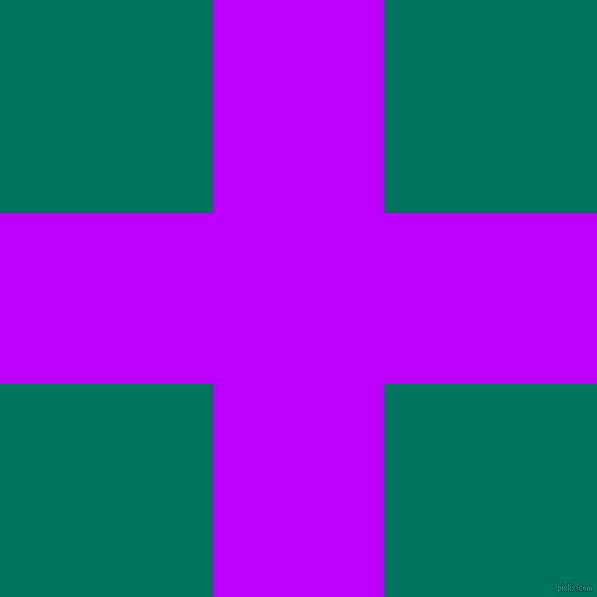 checkered chequered horizontal vertical lines, 171 pixel line width, 426 pixel square size, Electric Purple and Tropical Rain Forest plaid checkered seamless tileable