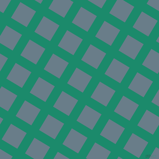 59/149 degree angle diagonal checkered chequered lines, 31 pixel lines width, 63 pixel square size, Elf Green and Lynch plaid checkered seamless tileable
