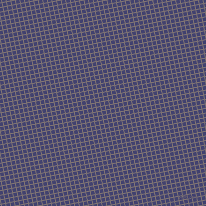 11/101 degree angle diagonal checkered chequered lines, 2 pixel lines width, 7 pixel square size, Empress and Corn Flower Blue plaid checkered seamless tileable