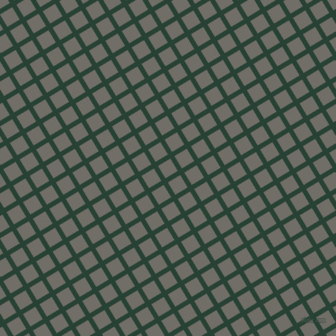 31/121 degree angle diagonal checkered chequered lines, 7 pixel lines width, 21 pixel square size, English Holly and Ironside Grey plaid checkered seamless tileable