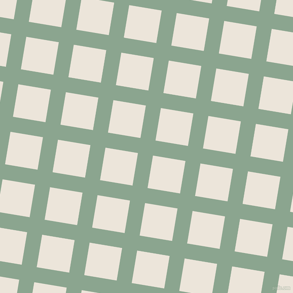 81/171 degree angle diagonal checkered chequered lines, 30 pixel line width, 65 pixel square size, Envy and Soapstone plaid checkered seamless tileable