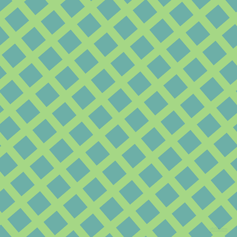 41/131 degree angle diagonal checkered chequered lines, 17 pixel lines width, 36 pixel square size, Feijoa and Tradewind plaid checkered seamless tileable