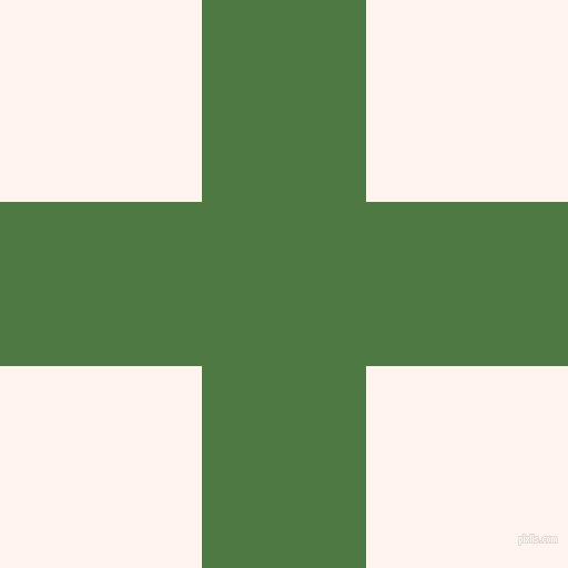 checkered chequered horizontal vertical lines, 148 pixel line width, 364 pixel square size, Fern Green and Seashell plaid checkered seamless tileable