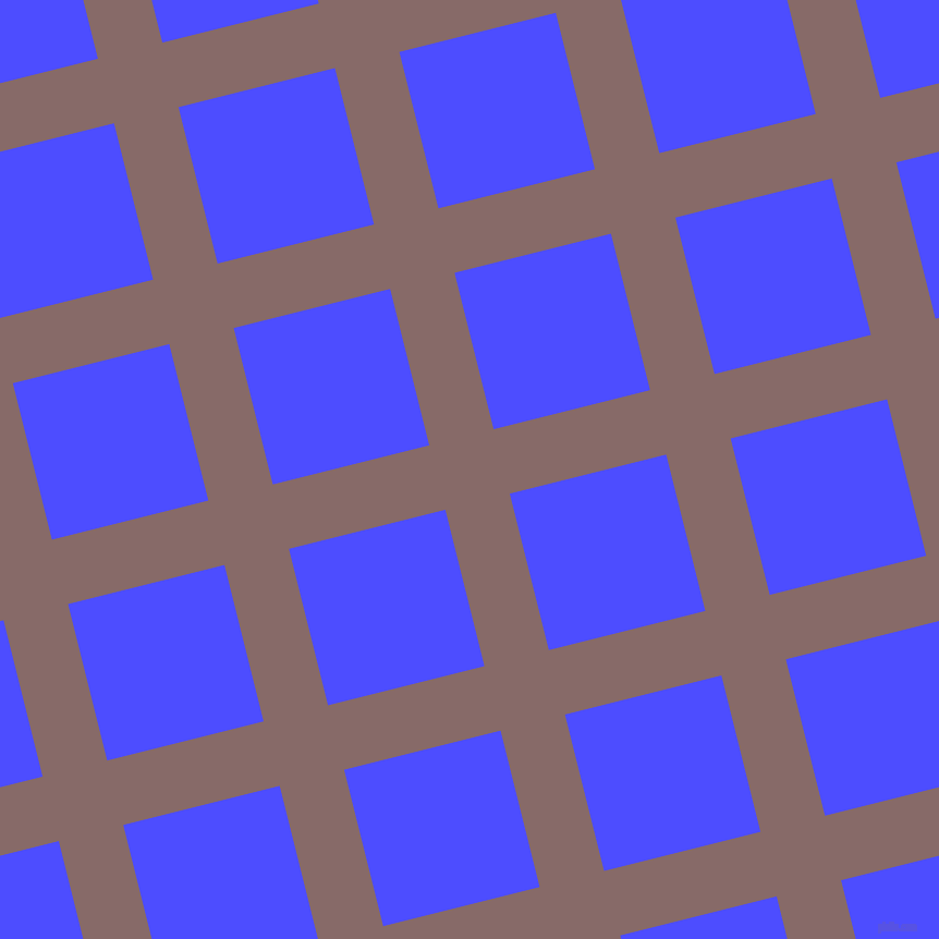 14/104 degree angle diagonal checkered chequered lines, 61 pixel lines width, 148 pixel square size, Ferra and Neon Blue plaid checkered seamless tileable