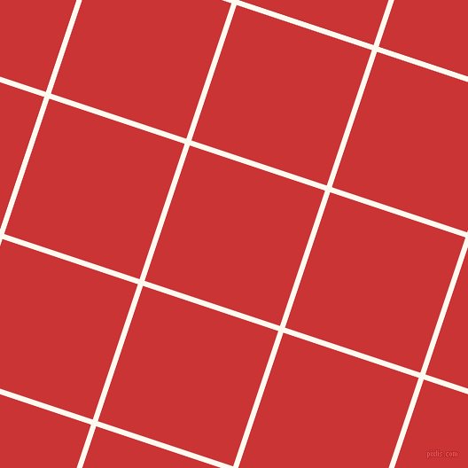 72/162 degree angle diagonal checkered chequered lines, 6 pixel line width, 161 pixel square size, Floral White and Mahogany plaid checkered seamless tileable