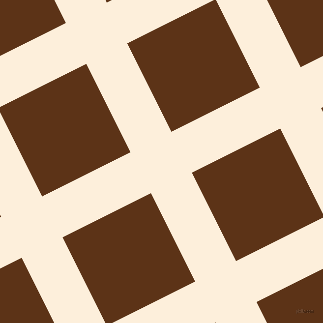 27/117 degree angle diagonal checkered chequered lines, 93 pixel lines width, 201 pixel square size, Forget Me Not and Baker