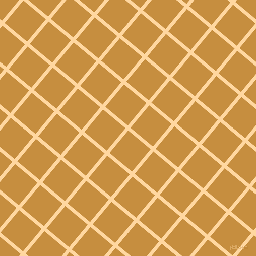 50/140 degree angle diagonal checkered chequered lines, 7 pixel line width, 58 pixel square size, Frangipani and Anzac plaid checkered seamless tileable