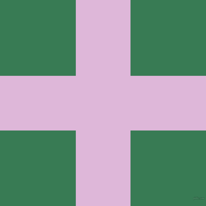 checkered chequered horizontal vertical lines, 176 pixel lines width, 487 pixel square size, French Lilac and Amazon plaid checkered seamless tileable