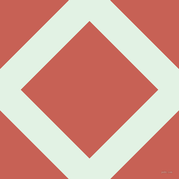 45/135 degree angle diagonal checkered chequered lines, 94 pixel lines width, 313 pixel square size, Frosted Mint and Sunglo plaid checkered seamless tileable