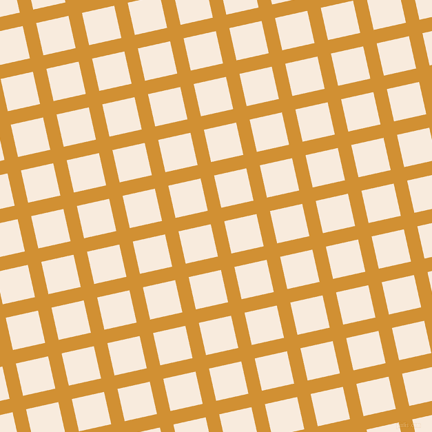 13/103 degree angle diagonal checkered chequered lines, 20 pixel lines width, 48 pixel square size, Fuel Yellow and Bridal Heath plaid checkered seamless tileable