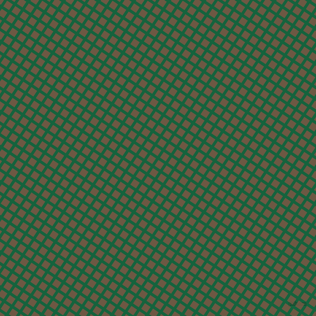 56/146 degree angle diagonal checkered chequered lines, 6 pixel lines width, 14 pixel square size, Fun Green and Tobacco Brown plaid checkered seamless tileable