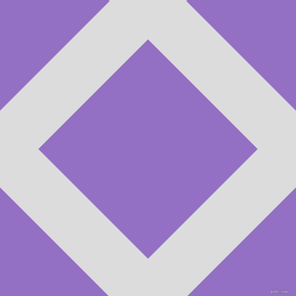 45/135 degree angle diagonal checkered chequered lines, 110 pixel line width, 315 pixel square size, Gainsboro and Lilac Bush plaid checkered seamless tileable