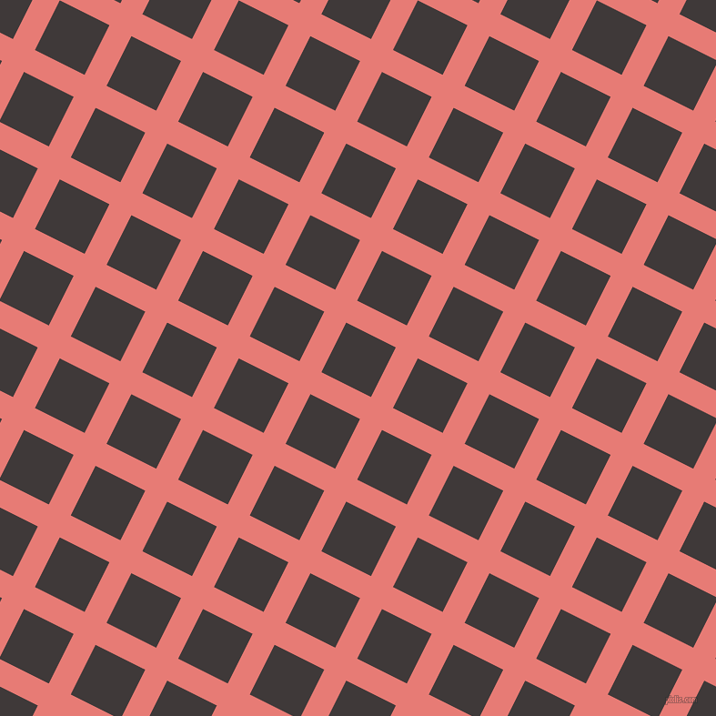 63/153 degree angle diagonal checkered chequered lines, 27 pixel lines width, 61 pixel square size, Geraldine and Eclipse plaid checkered seamless tileable