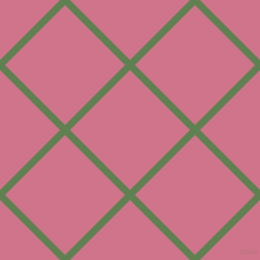 45/135 degree angle diagonal checkered chequered lines, 14 pixel lines width, 168 pixel square size, Glade Green and Charm plaid checkered seamless tileable