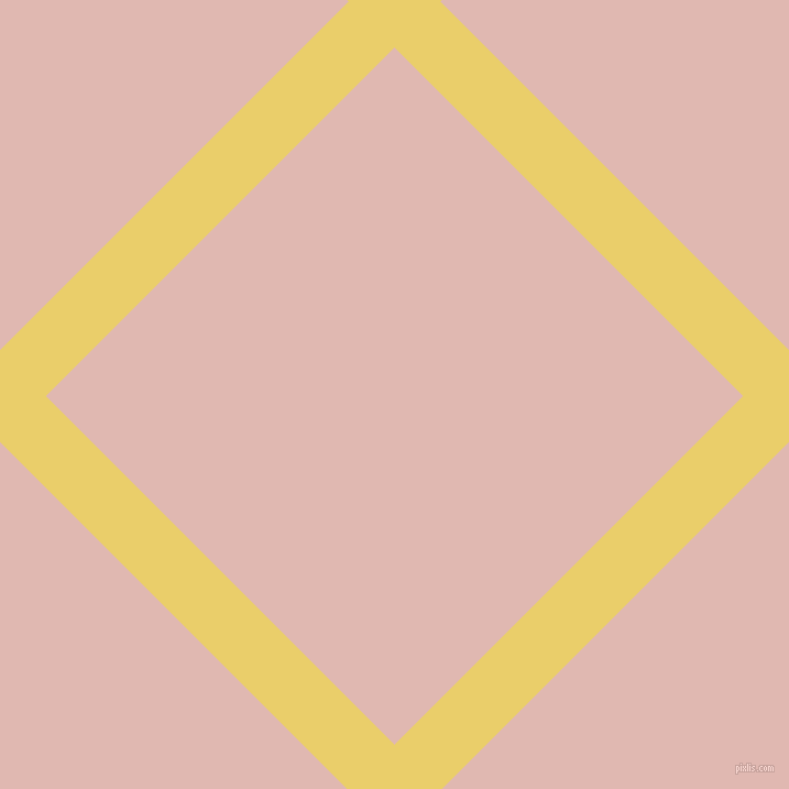 45/135 degree angle diagonal checkered chequered lines, 59 pixel lines width, 448 pixel square size, Golden Sand and Cavern Pink plaid checkered seamless tileable