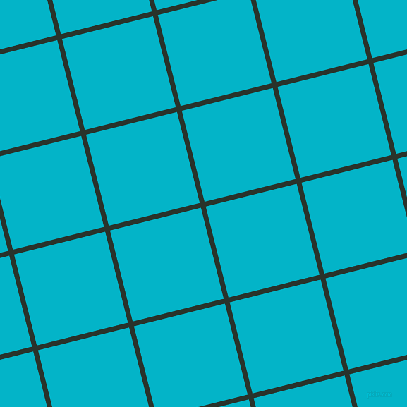 14/104 degree angle diagonal checkered chequered lines, 7 pixel lines width, 133 pixel square size, Gordons Green and Iris Blue plaid checkered seamless tileable