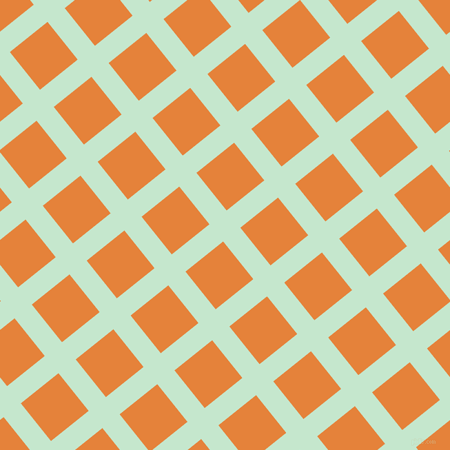 39/129 degree angle diagonal checkered chequered lines, 32 pixel lines width, 70 pixel square size, Granny Apple and West Side plaid checkered seamless tileable