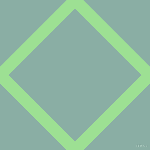 45/135 degree angle diagonal checkered chequered lines, 38 pixel line width, 299 pixel square size, Granny Smith Apple and Sea Nymph plaid checkered seamless tileable