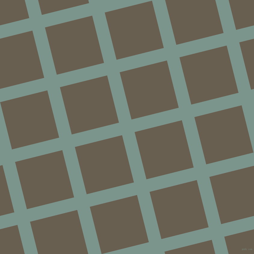 14/104 degree angle diagonal checkered chequered lines, 43 pixel line width, 162 pixel square size, Granny Smith and Makara plaid checkered seamless tileable