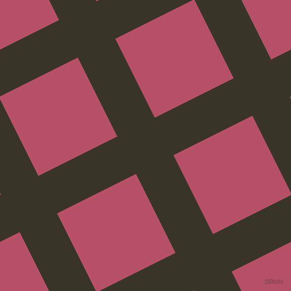 27/117 degree angle diagonal checkered chequered lines, 83 pixel lines width, 175 pixel square sizeGraphite and Blush plaid checkered seamless tileable